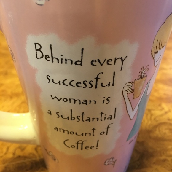 Linda Grayson Mug Pink/Teal - Picture 5 of 5